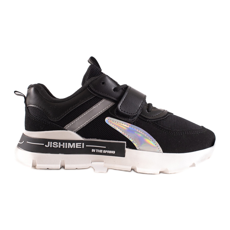 TRENDI Sportovní Tenisky Se suchým zipem černá