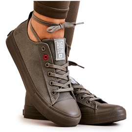 Nízké tenisky Big Star JJ274004 Khaki zelený