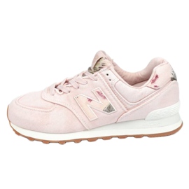 Boty New Balance WL574WOR růžový Boty New Balance WL574WOR růžový
