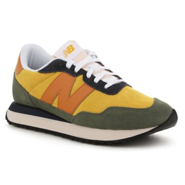 New Balance M MS237LU1 pomerančový zelený žluť