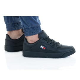 Tommy Hilfiger Bascet Leather M EM0EM00900 černý
