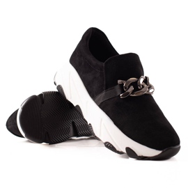 W. Potocki Semišové tenisky Potocki černý