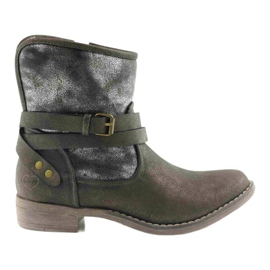 Šedé kozačky pro ženy od Hengst šedá