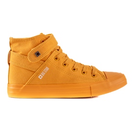 Vysoké tenisky Big Star FF274581 žluť