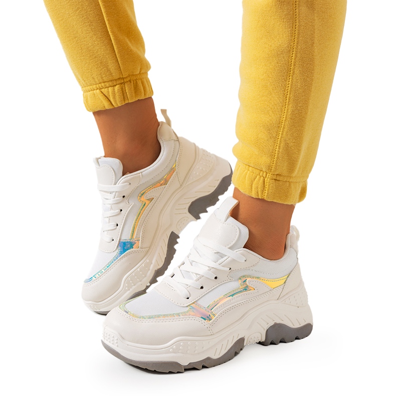 Béžové tenisky Gossett bílý