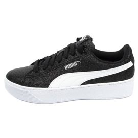 Puma Vikky Platform Glitz Jr 366856 02 černý modrý