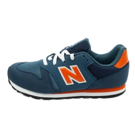 Boty New Balance Jr YC373KN černá námořnická modrá Boty New Balance Jr YC373KN černá námořnická modrá