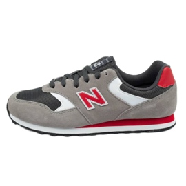 Boty New Balance M ML393VT1 bílý červený šedá