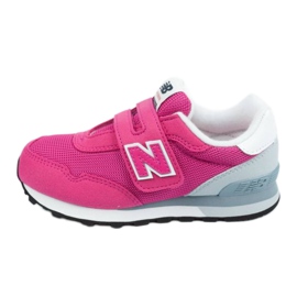 New Balance Jr YV515RP3 černý růžový