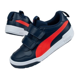 Puma Multiflex Jr 380740 02 černá námořnická modrá