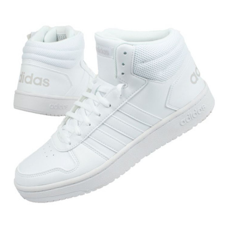Boty adidas Hoops 2.0 W B42099 bílý
