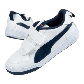 Puma Multiflex Jr 380740 07 bílý námořnická modrá Puma Multiflex Jr 380740 07 bílý námořnická modrá