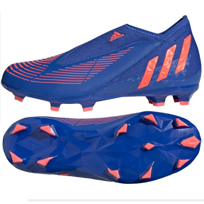Kopačky Adidas Predator Edge.3 Ll Fg Jr GW2359 modrý blues a námořnická modř