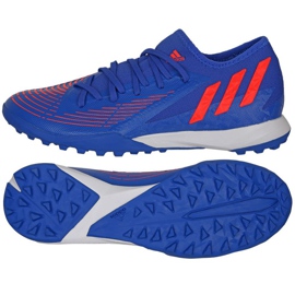 Kopačky Adidas Predator Edge.3 L Tf M GX2632 modrý modrý