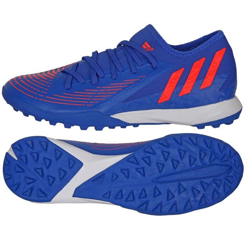 Kopačky Adidas Predator Edge.3 L Tf M GX2632 modrý modrý