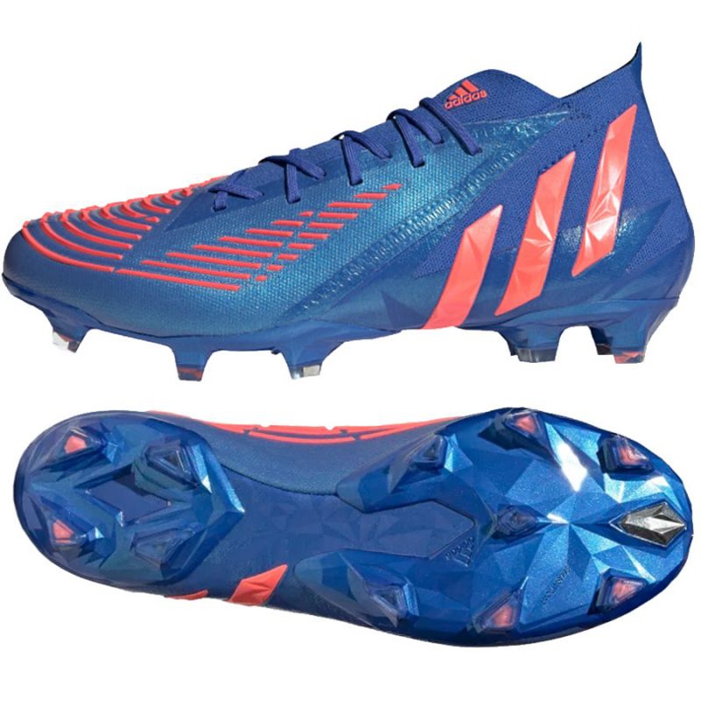 Kopačky Adidas Predator Edge.1 Fg M H02932 modrý modrý
