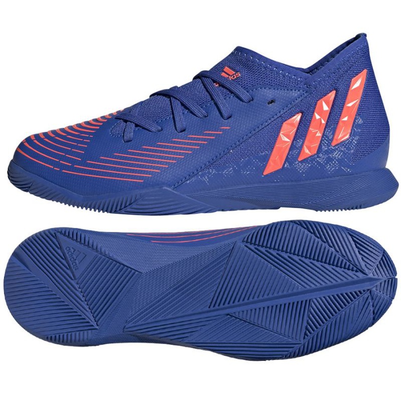 Kopačky Adidas Predator Edge.3 In Jr GZ2892 modrý modrý