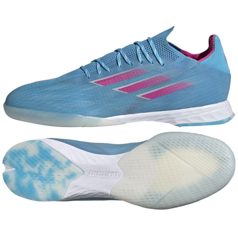 Kopačky Adidas X Speedflow.1 In M GW7464 modrý modrý Kopačky Adidas X Speedflow.1 In M GW7464 modrý modrý