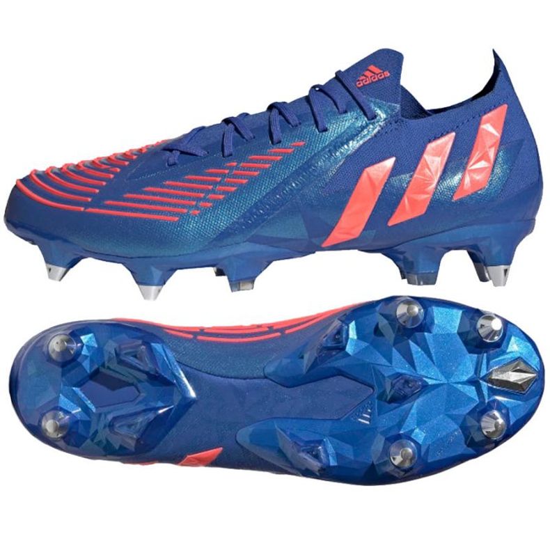 Kopačky Adidas Predator Edge.1 L Sg M H02973 modrý modrý Kopačky Adidas Predator Edge.1 L Sg M H02973 modrý modrý
