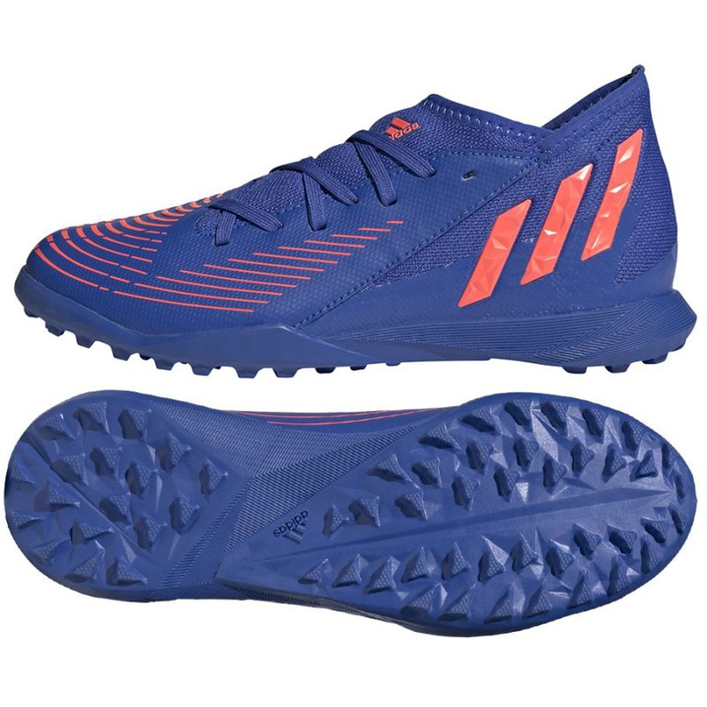 Kopačky Adidas Predator Edge.3 Tf Jr GX2640 modrý modrý