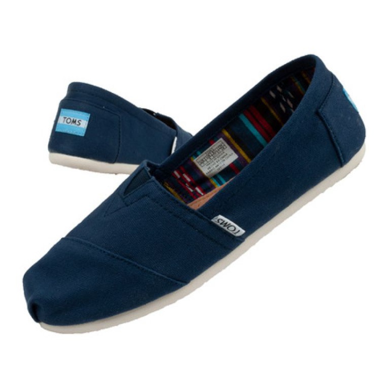 Espadrilky Toms Classics W 0873 modrý