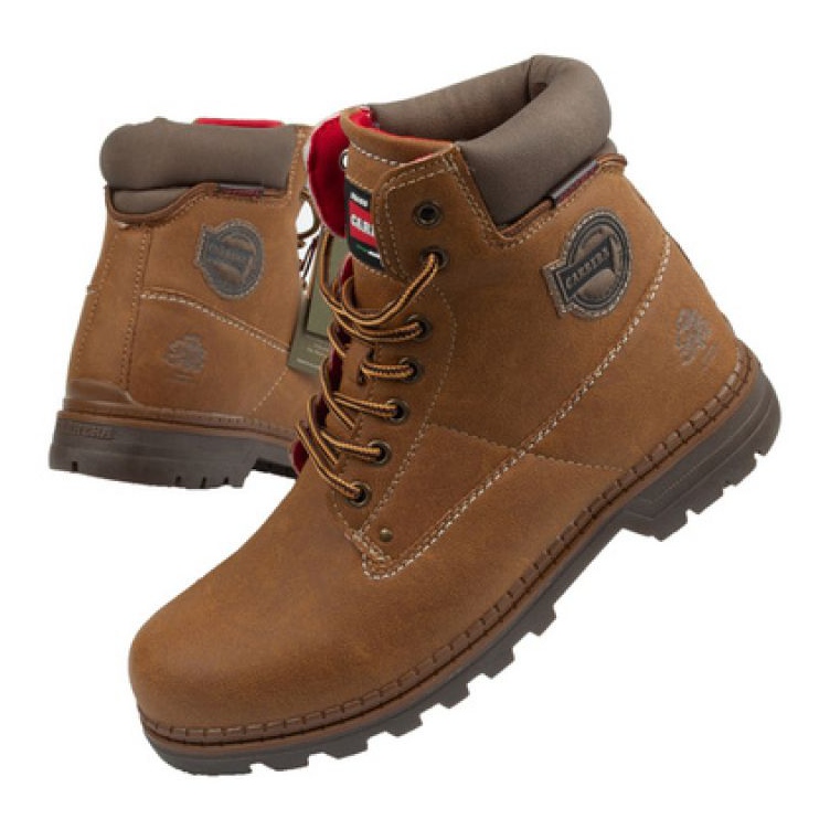 Zimní boty Carrera Nevada M CAM021096-06 hnědý