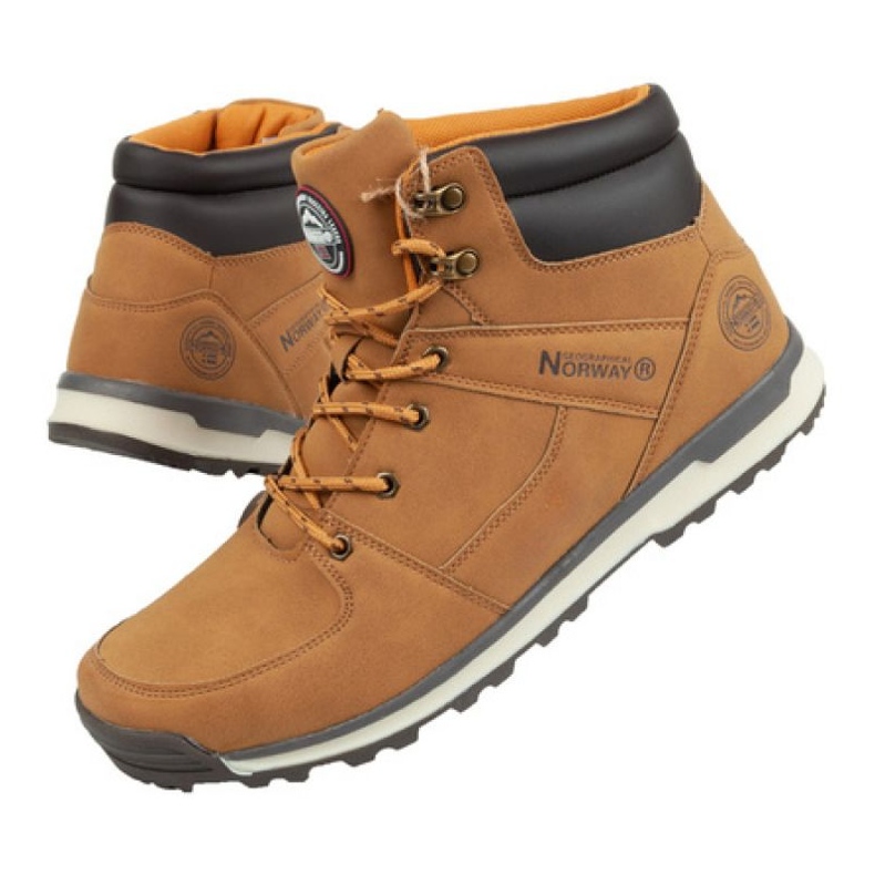 Geographical Norway Zeměpisné Norsko NIAGARA-GN Camel boty hnědý