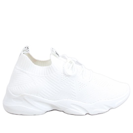 Ponožkové sportovní boty Fresto White bílý Ponožkové sportovní boty Fresto White bílý