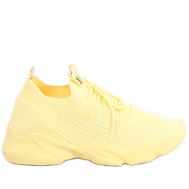 Sportovní boty Fresto Yellow ponožky žluť