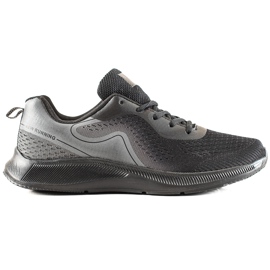 TRENDI Lehké sportovní boty černá šedá