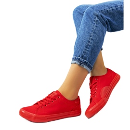 Dámské tenisky Big Star Red JJ274068 červený