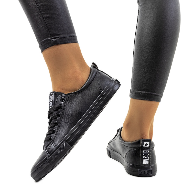 Dámské černé tenisky Big Star JJ274312 černá