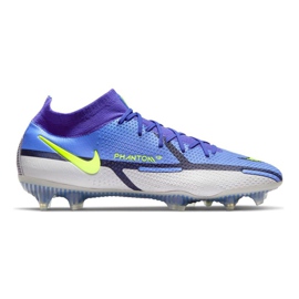 Kopačky Nike Phantom GT2 Dynamic Fit Elite Fg M CZ9889-570 modrá / stříbrná modrý