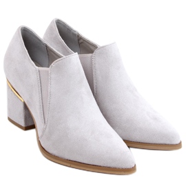 Vysoké podpatky Brenda Grey šedá