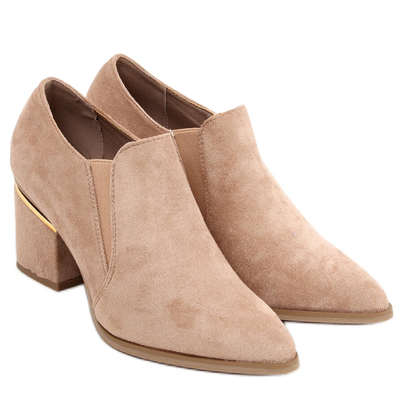 Vysoké podpatky Brenda Khaki béžový