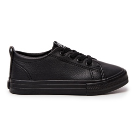 Kožené tenisky Big Star JJ374025 Black černý