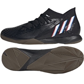 Kopačky Adidas Predator Edge.3 In M GX0020 černý černý