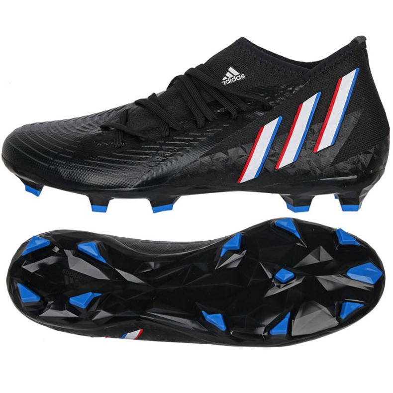 Kopačky Adidas Predator Edge.3 Fg M GV9856 černá černá Kopačky Adidas Predator Edge.3 Fg M GV9856 černá černá