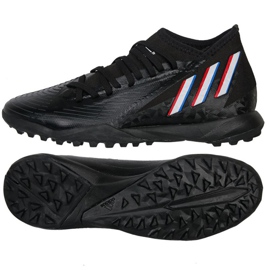 Kopačky Adidas Predator Edge.3 Tf M GX2628 černá černá Kopačky Adidas Predator Edge.3 Tf M GX2628 černá černá