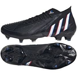 Kopačky Adidas Predator Edge.1 Fg M H02935 vícebarevný černý