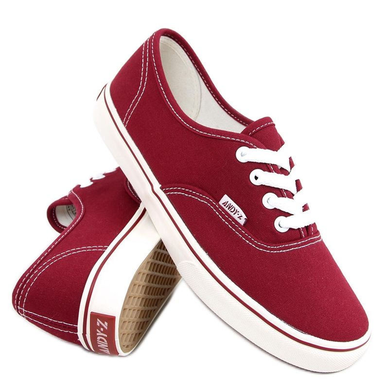 Dámské tenisky Aura Wine červené