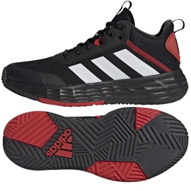 Basketbalové boty Adidas OwnTheGame 2.0 H00471 černý černý