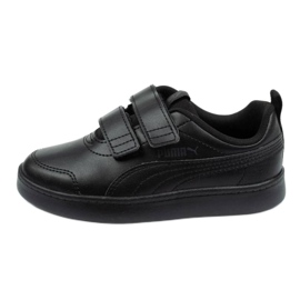 Puma Courtflex Infants 371543 06 černý