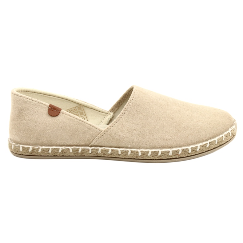 News Béžové dámské espadrilky Novinky 20TX022416 béžový