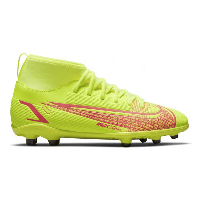 Kopačky Nike Mercurial Superfly 8 Club Mg Jr CV0790-760 zelená zelená Kopačky Nike Mercurial Superfly 8 Club Mg Jr CV0790-760 zelená zelená
