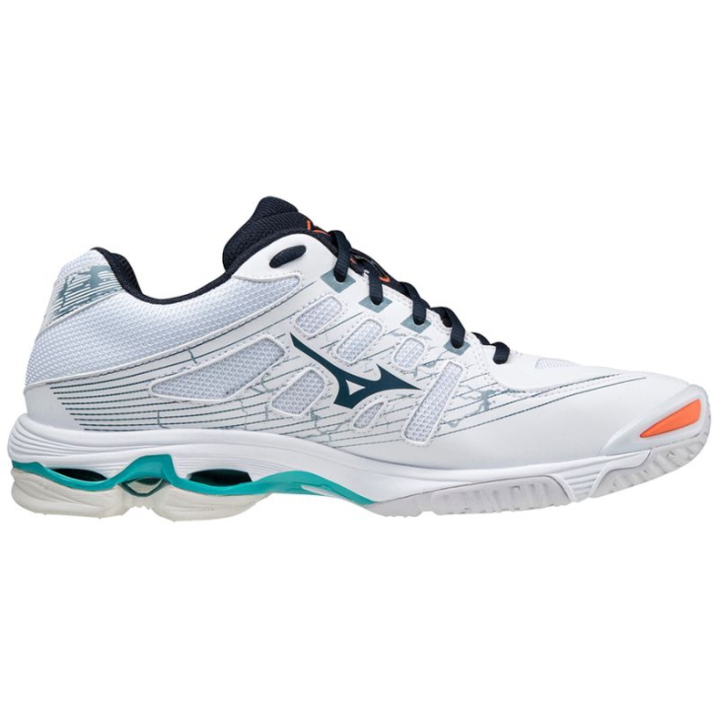 Sálová obuv Mizuno Wave Voltage M V1GA216036 bílý bílý
