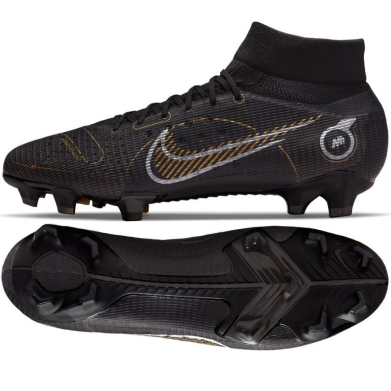 Kopačky Nike Mercurial Superfly 8 Pro Fg M DJ2848 007 černá černá Kopačky Nike Mercurial Superfly 8 Pro Fg M DJ2848 007 černá černá