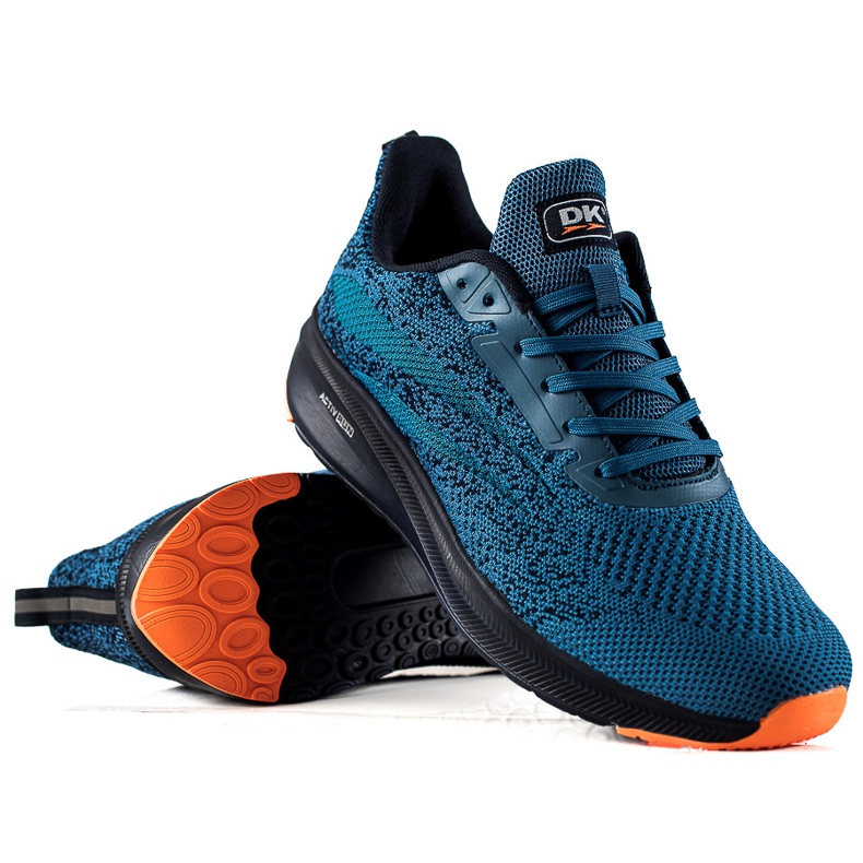 Lehká sportovní obuv DK námořnická modrá modrý zelená