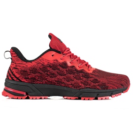 Pánské boty DK černý červený