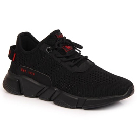 Textilní sportovní obuv Big Star W JJ274273 černá Textilní sportovní obuv Big Star W JJ274273 černá